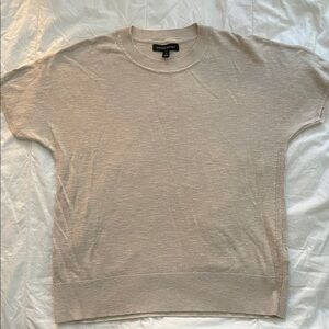 Banana Republic Light Tan Knit Top